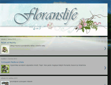 Tablet Screenshot of floranslife.blogspot.com