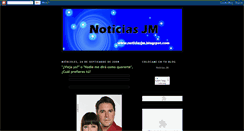 Desktop Screenshot of noticiasjm.blogspot.com