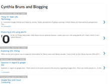 Tablet Screenshot of cynthiabruns.blogspot.com
