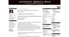 Desktop Screenshot of antoninamodica.blogspot.com