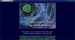 Desktop Screenshot of graphicdesignbynewellbowman.blogspot.com