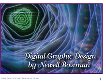 Tablet Screenshot of graphicdesignbynewellbowman.blogspot.com