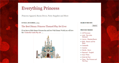 Desktop Screenshot of prettyprincesssupplies.blogspot.com