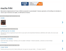 Tablet Screenshot of muchofriki.blogspot.com