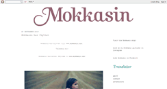 Desktop Screenshot of mokkasin.blogspot.com