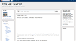 Desktop Screenshot of computervirusvirus.blogspot.com