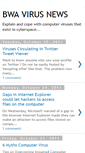 Mobile Screenshot of computervirusvirus.blogspot.com