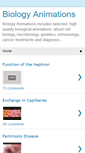Mobile Screenshot of biology-animations.blogspot.com