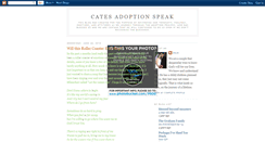 Desktop Screenshot of catesfamilyadoption.blogspot.com