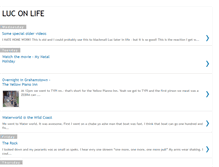 Tablet Screenshot of luconlife.blogspot.com