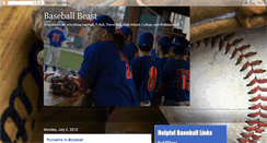 Desktop Screenshot of beastbaseball.blogspot.com