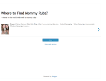 Tablet Screenshot of findmommyrubz.blogspot.com