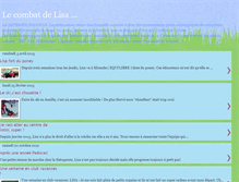 Tablet Screenshot of lecombatdelisa.blogspot.com