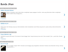 Tablet Screenshot of bunda-jihan.blogspot.com