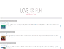 Tablet Screenshot of loveorrun.blogspot.com