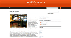 Desktop Screenshot of indiependenza.blogspot.com
