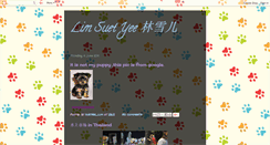 Desktop Screenshot of limsuetyee98.blogspot.com