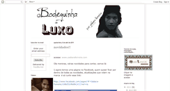 Desktop Screenshot of bodeguinhadeluxo.blogspot.com