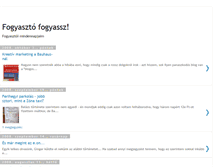 Tablet Screenshot of fogyasztok.blogspot.com