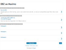 Tablet Screenshot of dbzaomaximo.blogspot.com
