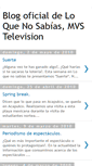 Mobile Screenshot of loquenosabiasmvs.blogspot.com