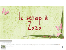 Tablet Screenshot of lescrapazaza.blogspot.com