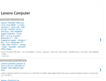 Tablet Screenshot of lenovo-computer-laptop.blogspot.com