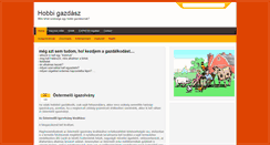 Desktop Screenshot of hobbigazda.blogspot.com