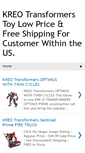 Mobile Screenshot of kreotransformers.blogspot.com
