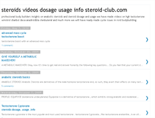 Tablet Screenshot of isteroids.blogspot.com