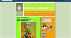 Desktop Screenshot of caritafeliz-adrianacaceres.blogspot.com