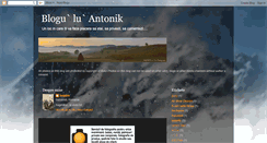 Desktop Screenshot of antonikblog.blogspot.com