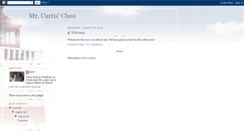 Desktop Screenshot of curtisclass.blogspot.com