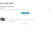 Tablet Screenshot of curtisclass.blogspot.com
