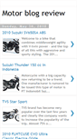Mobile Screenshot of motorblogreview.blogspot.com