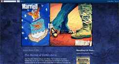 Desktop Screenshot of married-to-military.blogspot.com