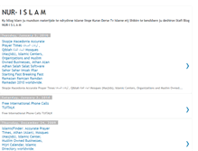 Tablet Screenshot of nurrmateriajislam-nurr.blogspot.com