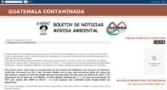 Desktop Screenshot of guatemalacontaminada.blogspot.com