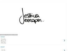 Tablet Screenshot of jessicaveerapen.blogspot.com