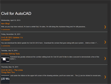 Tablet Screenshot of civilforautocad.blogspot.com