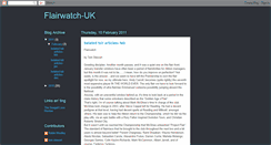 Desktop Screenshot of flairwatch.blogspot.com