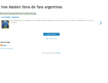 Tablet Screenshot of ironmaidenargentina.blogspot.com
