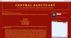 Desktop Screenshot of centralsanctuary.blogspot.com