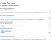 Tablet Screenshot of centralsanctuary.blogspot.com