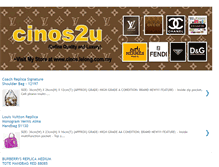 Tablet Screenshot of cinos2u.blogspot.com