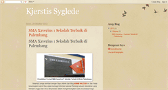 Desktop Screenshot of kjerstis-syglede.blogspot.com