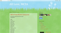 Desktop Screenshot of mciadanceteam.blogspot.com