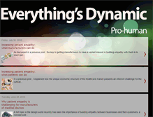 Tablet Screenshot of everythingsdynamic.blogspot.com