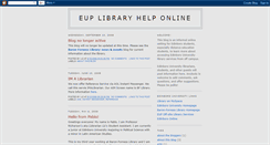 Desktop Screenshot of euplibrary.blogspot.com