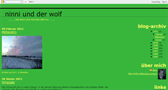 Desktop Screenshot of ninni-und-der-wolf.blogspot.com